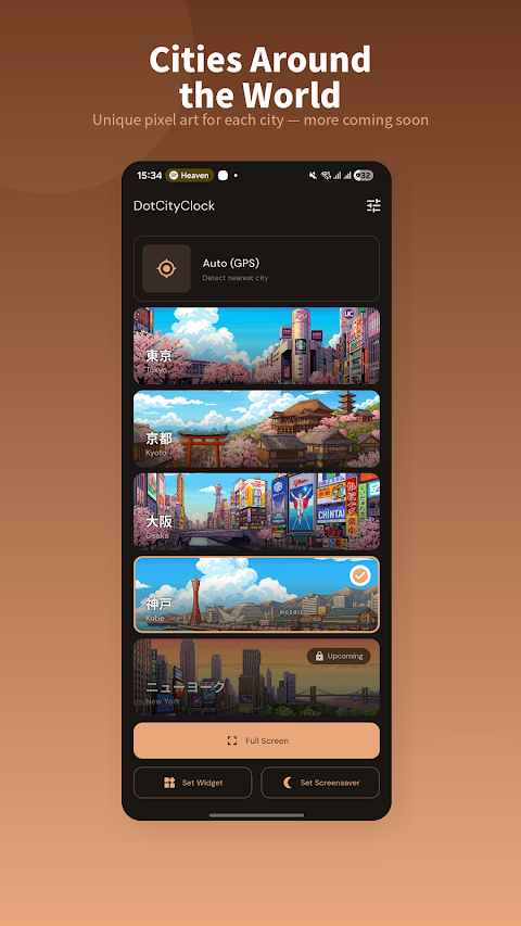 DotCityClock – Pixel Clock — screenshot 4