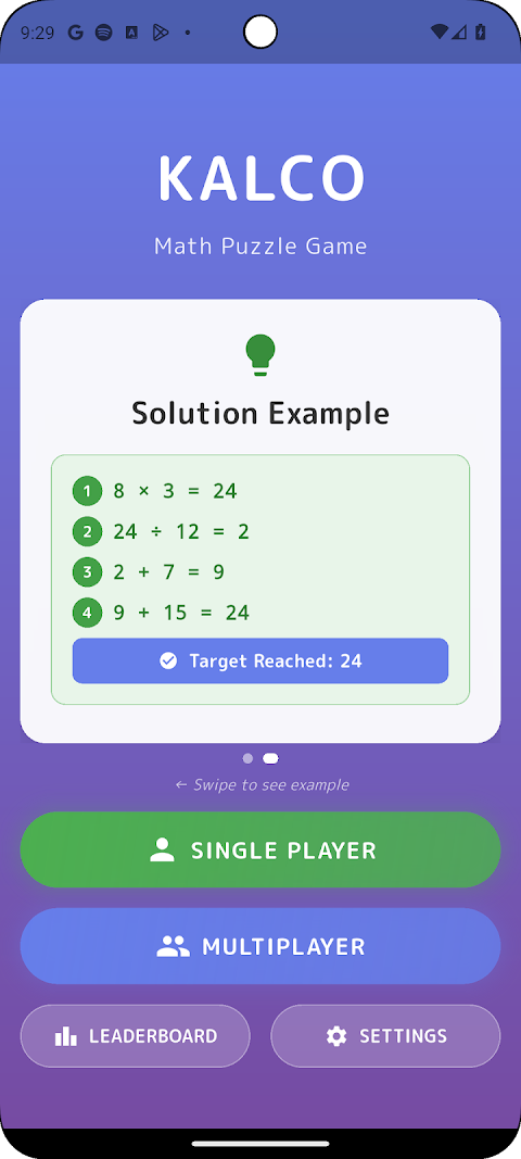 KALCO – 24 Game Number Puzzle — screenshot 2