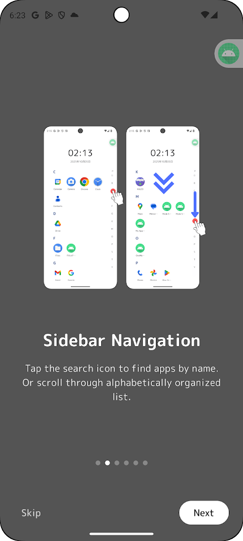OneMotion Launcher — screenshot 2