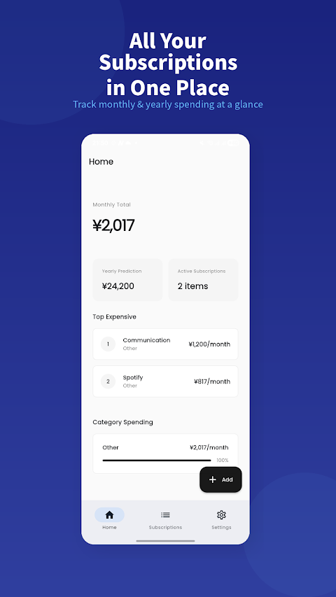 SubMinder — screenshot 1