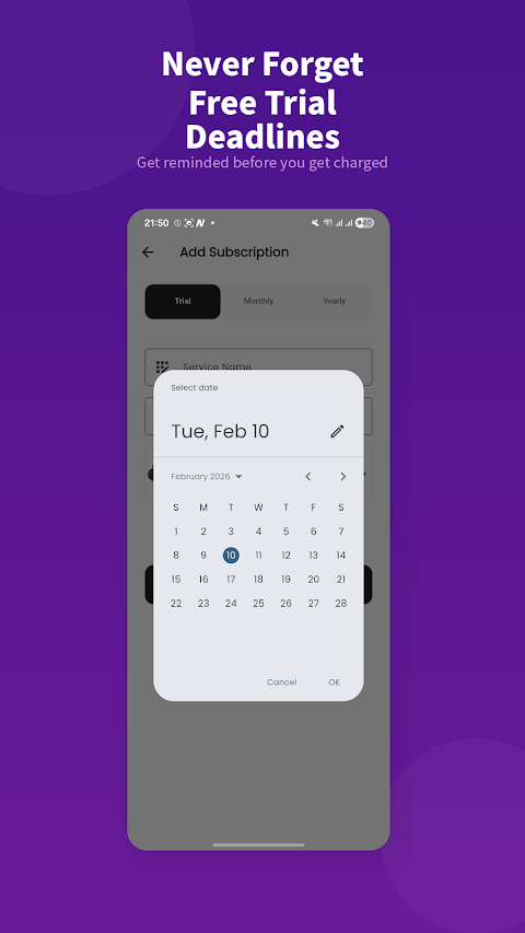 SubMinder — screenshot 3