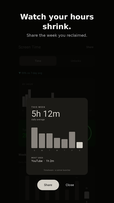 TimeAware – Dumbphone Launcher — screenshot 4